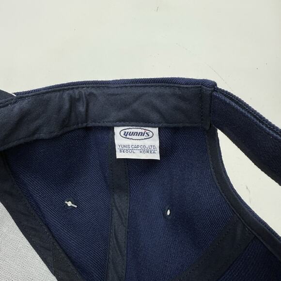 FDNY Hat Cap Blue Red NY Fire Dept Strapback Adjustable Embroidered Wool NWT - Picture 11 of 12